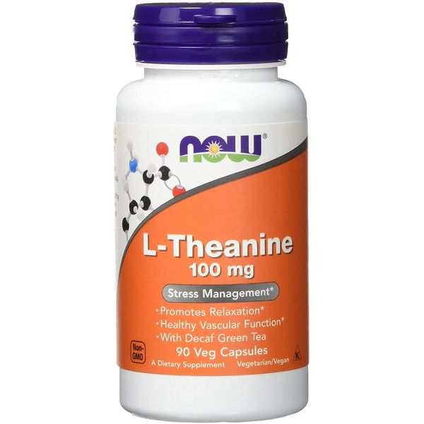 Now Foods Theanine 100mg, 90 CT