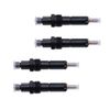 4PCS Fuel Injector 3919331 For Case-IH Backhoe Loader: 580 Super K, 680L,J919331