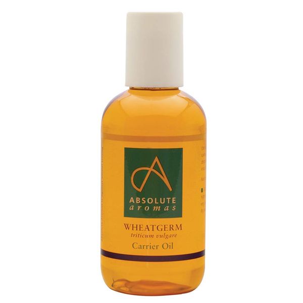 Absolute Aromas Wheatgerm Oil 150ml - Pure, Natural, Cold Pressed, Cruelty Free and Vegan - Moisturising Oil for Hair, Face and Massage