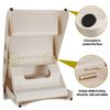 Ramp Pet Steps for High Beds Couch Sofa Folding Plastic Small Doggie MAC 100LBS