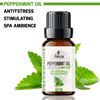 PeppermintEssential Oils Hair Aromatherapy 100% Natural Fragrances Diffuser 10ml