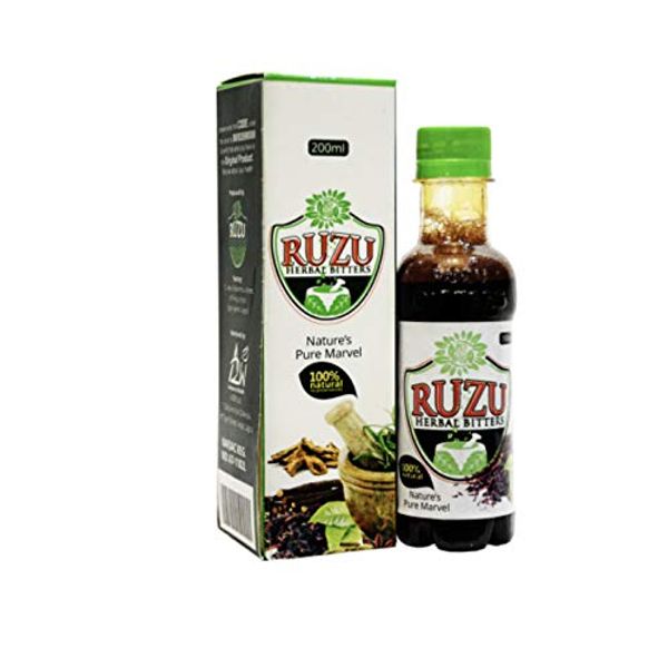 Ruzu African Herbal Bitters - 200ml or 6.7oz