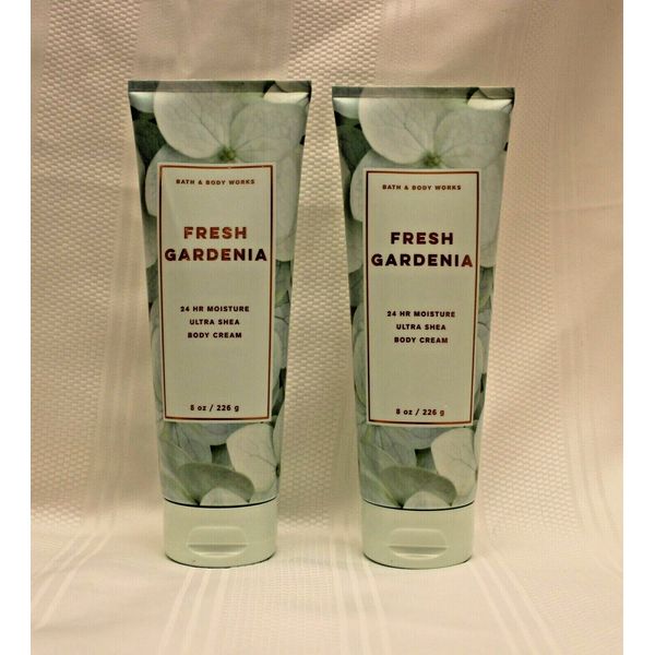 Bath & Body Works Fresh Gardenia Ultra Shea Body Cream X 2