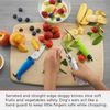 Kuhn Rikon 3 Pc Kinderkitchen Set for Children. Child Safe Knives Utensil Set. Childrens Knives. Safety Knives for Children. Kids Knives for Cooking – 3 Year Kuhn Rikon Kitchen Accessories Guarantee