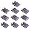 sourcing map 10 Pack Type-C USB-C PD/QC/AFC Protocol Fast Charging Trigger Model Detector Bare Board Design for DIY Power Solutions