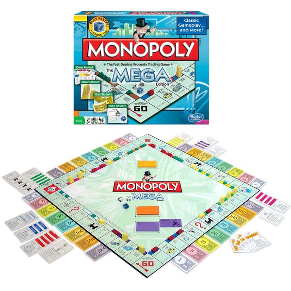 Winning Moves Games Monopoly The Mega Edition