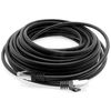 1.0m - black - 1 piece CAT.7 computer Ethernet cable network cable (raw cable) patch cable S-FTP LSZH PIMF 10GB s RJ45 plug Cat6a