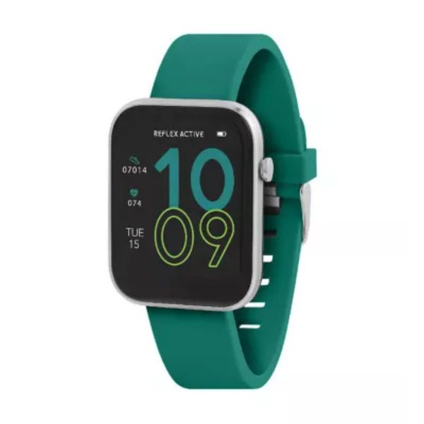 Reflex Active series 12 teal smart watch