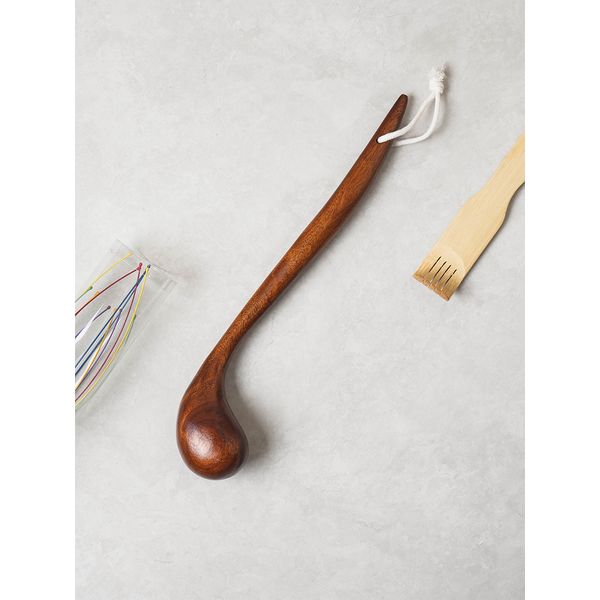 Bean sprout wooden massage stick