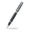 Sheaffer 300 - refillable rollerball pen, glossy black lacquer, polished chrome trim