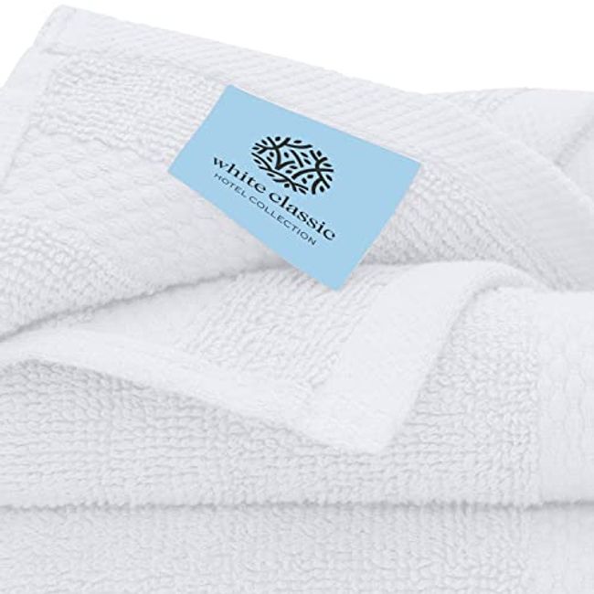 Cotton White Classic Luxury Bath towel