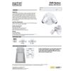 Duallite Double LED remote head, Model EVODW, 2 LED 1590752