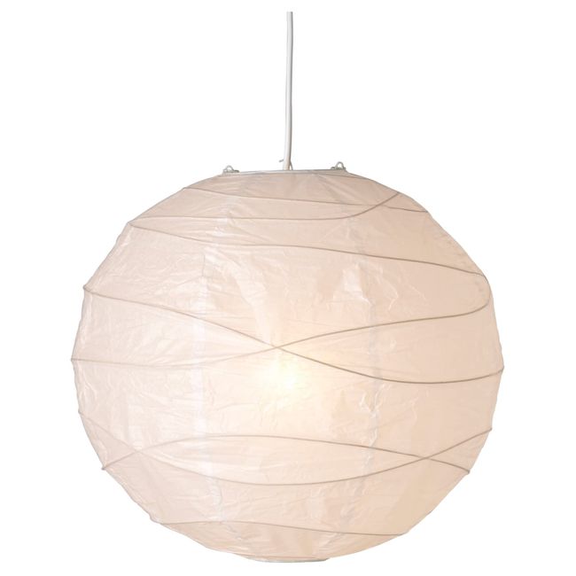 Ikea REGOLIT Pendant Lampshade Paper (001.727.89) White