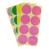 800 Count Large Round Dot Stickers Color Coding Labels, 50mm Diameter, 20 Colors, 100 Sheets