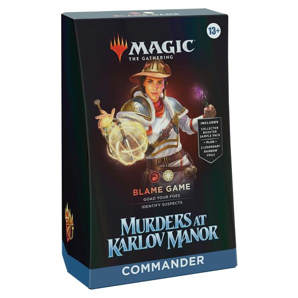 Magic: the Gathering Murder of Karlov Mansion Commander Deck MTG Trading Card Wizards of the Coast MKM D30270000