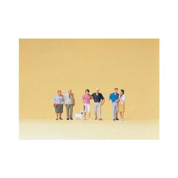 Preiser 10527 Couples with Dogs