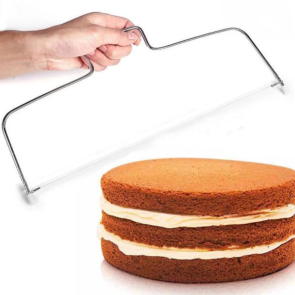 AEIOPRS Cake Cutter Stainless Steel Height Adjustable Cake Divider Functional Cake Cutter Cake Knife Replacement