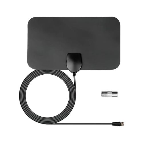 ZBJBinCH Indoor TV Aerial Antenna, TV Antenna, Booster with Strong Signal, 4K HD Digital Antenna with 200 Miles Long Range Reception for Freeview Local Channels, Support All Television