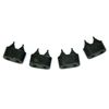 Inline Tube 1968-77 Door Jamb Bumper 4pc
