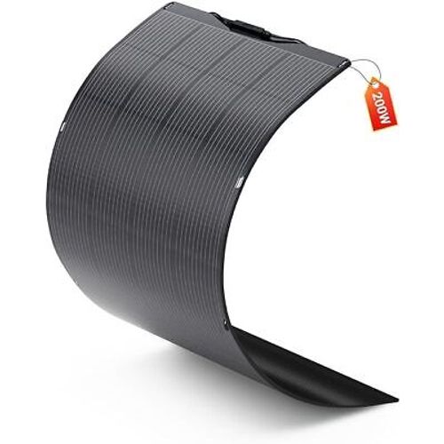 ALLPOWERS SF-200 200W Flexible Solar Panel IP68 32V Off-Grid for Roof RV Boat