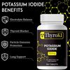 15 Pack - ThyroKI Potassium + Iodide Tablets 130 MG - 2250 Tablets Survival Kit