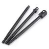 Gasea 3pcs 150mm Socket Adapter Impact Hex Shank Extension Drill Bits Bar Set 1/4" 3/8" 1/2" Square Drive Socket