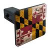 GRAPHICS & MORE Rustic Distressed Maryland State Flag Tow Trailer Hitch Cover Plug Insert