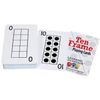 LEARNING ADVANTAGE Ten Frame Playing Cards - Set of 44 - Learn and Recognize Numbers 1-10 - Practice Subitizing - Early Math Resource