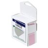 The Library Store Bright Color Coding Labels 1"H x 1 1/2"W 500 per Roll (Pink)