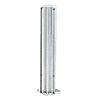 CRL D990A12CR Satin Anodized 12" Corner Design Series Partition Post