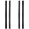 7' 10" L Black Ice Snowmobile Ski Carbide Glide Protector Guides - 4 pack