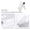 GORWRICH Mobile Phone Holder, Desktop Mobile Stand and Tablet Stand Holder with Adjustable Angle (White)
