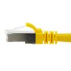NavePoint Ethernet Patch Cable CAT6A, S/FTP, 26AWG, 5 Ft, 5 Pack, Yellow