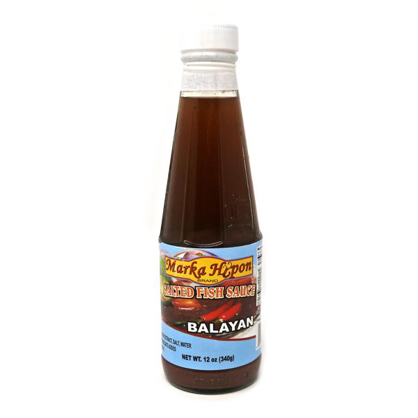 Marka Hipon Salted Fish Sauce 12 Oz / Pack of 3