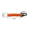 Oqard Reflective Paracord Keychain, Fire Starter and Container Gift Set - Black