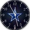 Dallas Cowboys Wall Clock E132 Personalized option with adding name