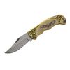 SZCO Supplies Eagle Gift Box Folding Knife,Yellow