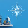 CraftStar Nautical Compass Rose Stencil - Large Reuseable Home Decor Stencil
