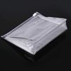 Mini Small PVC Transparent Plastic Cosmetic Organizer Bag Pouch with Zipper Closure for Vacation Travel, Bathroom and Organizing Waterproof Makeup Bag