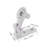 sourcing map Adjustable Security Camera Bracket, Plastic Wall Mount CCTV Stand 110mm Height for Home Surveillance System Mounting, White 3pcs