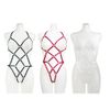 Forest 8903 Sexy Net Teddy, white