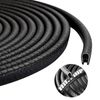 10m Waterproof U Shape Edge Guard Molding Trim Rubber Edge Strip Seal Protector