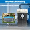 3/4 HP High Flo Above Ground Swimming Pool Pump Filter PUMP w/ Strainer Basket