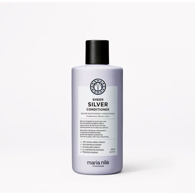 Maria Nila Sheer Silver Maintaining Conditioner, 10.1 oz.