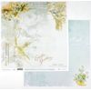 ITD Collection Double-Sided Scrapbooking Paper – Carte Postale Easter Greetings (200g/m²)