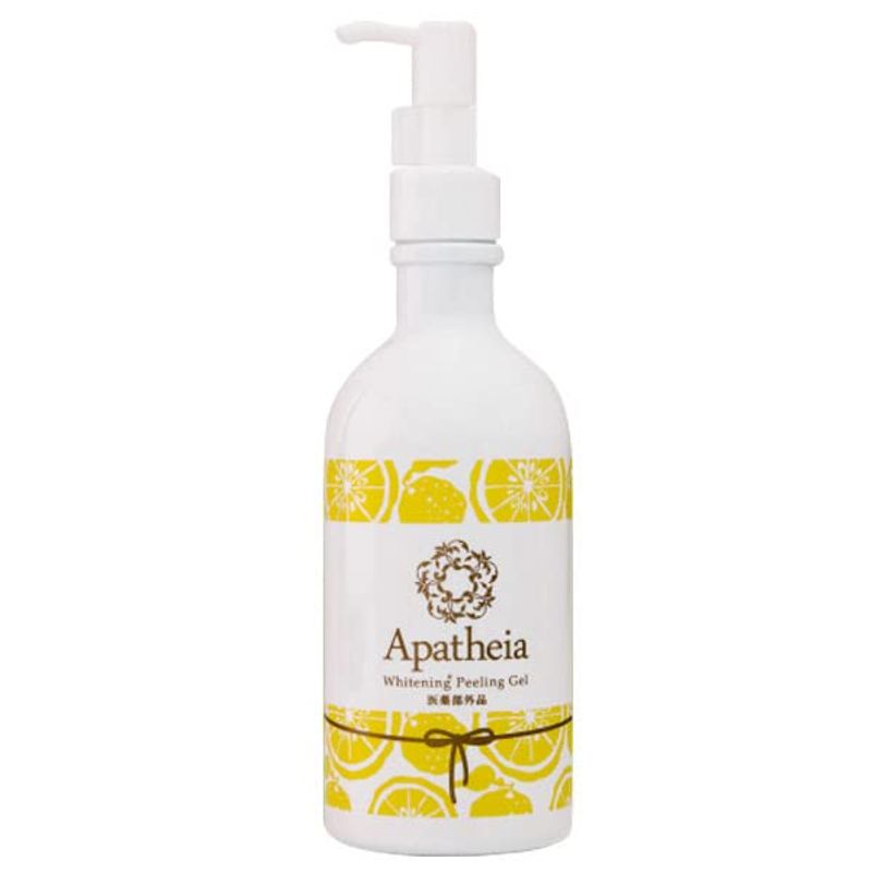Apatheia Medicated Whitening Peeling Gel, Platinum, Exfoliating Care ...