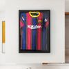 2PCS Jersey Display Case Frame Shadow Rack Box Exquisite Lockable Hanger Wood