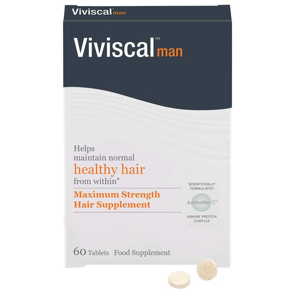 Viviscal - Hair Growth Supplements For Men(1 month supply) 60 tablets