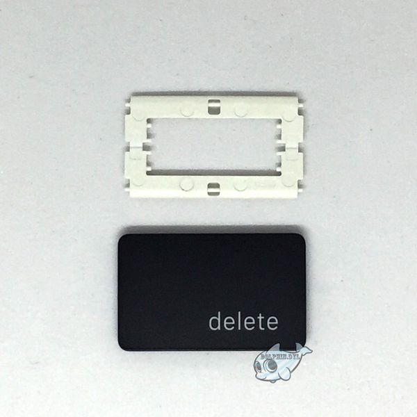 DolphinTek Replacement Individual Key Cap for US MacBook Pro A1706 A1707 A1708 Key Cap with Hinge (Delete)