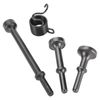 4Pcs Smoothing Pneumatic Air Hammer Pneumatic Chisel Bits Tools Kit with Spring